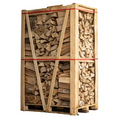 2 Paletten (Weißeiche + Buche/Hainbuche) – 33 cm Stämme