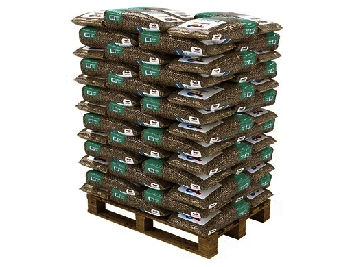 TotalEnergies 6mm Holzpellets – 990 kg – DINplus & PEFC – 66 x 15 kg Säcke