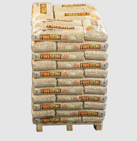 FireStixx Premium Pellets DINplus ENplus A1, 990 kg, 66 Säcke à 15 kg